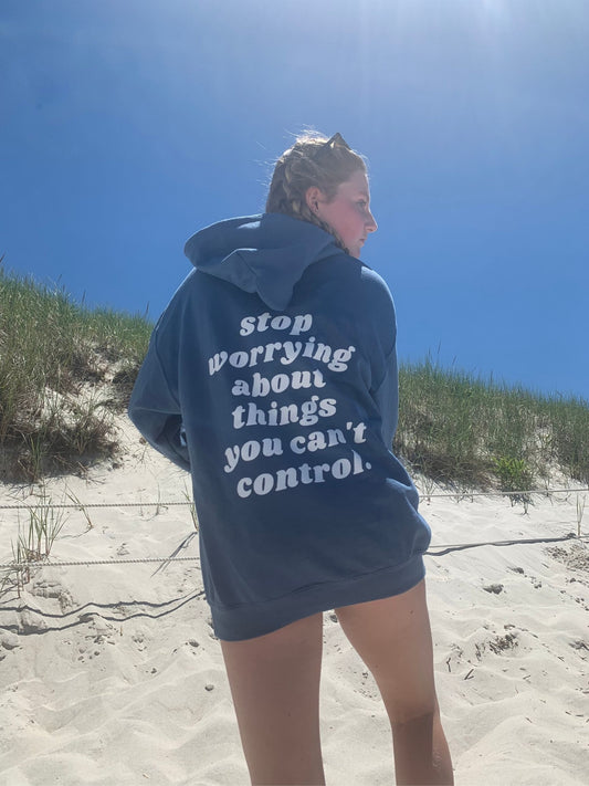 control what you can. - indigo