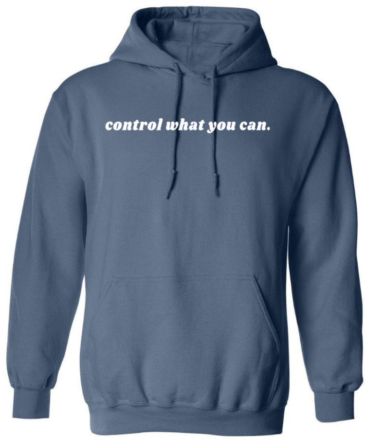control what you can. - indigo